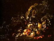 Abraham Brueghel Still life with fruit oil painting artist